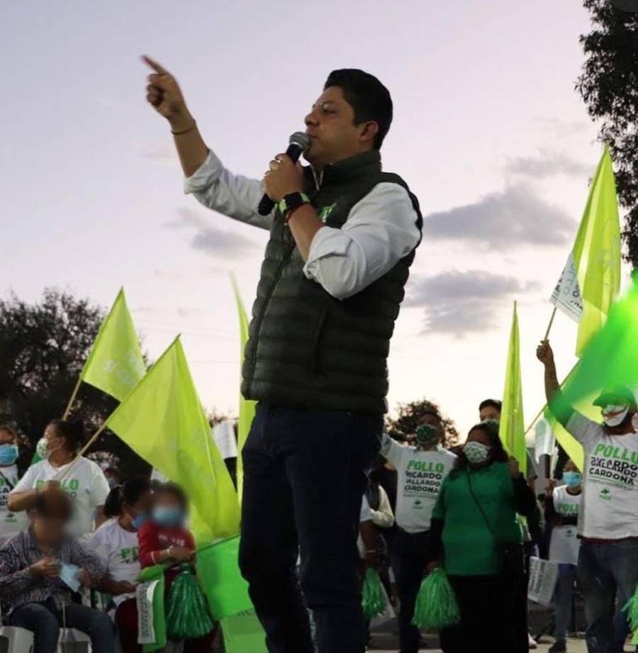 Lidera El Pollo Gallardo intención del voto en SLP