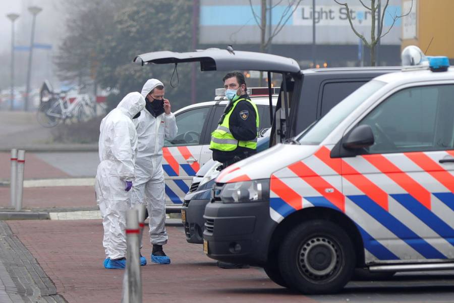 Se registra explosión frente a centro de pruebas COVID-19 en Holanda