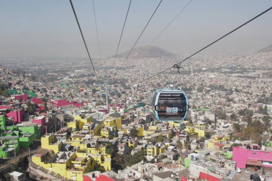 En la GAM, Claudia Sheinbaum inaugura dos estaciones de la Línea 1 del Cablebús