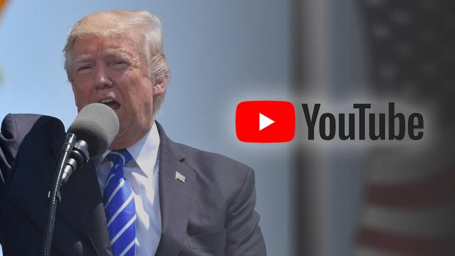 YouTube levantará la prohibición del canal de Trump