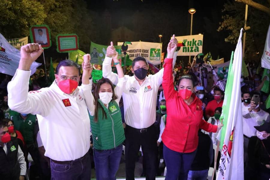 ¡Vamos a ganar!: Gallardo en arranque de campaña