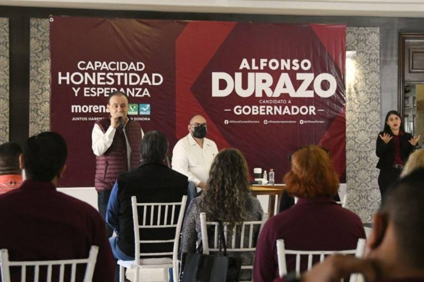 Alfonso Durazo se compromete a rescatar el sector salud en Sonora