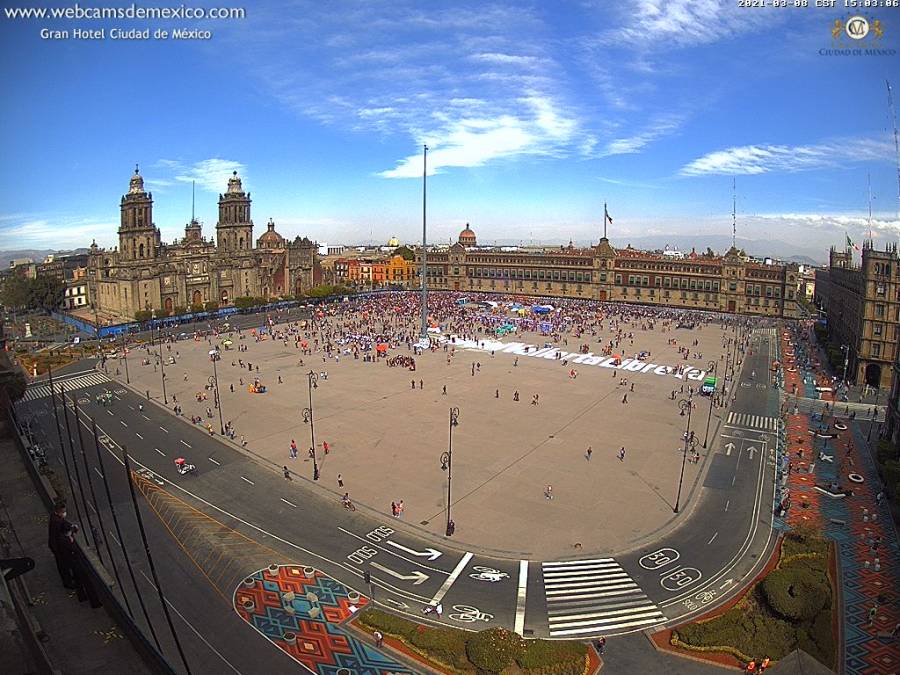 Mira en vivo la marcha 8M2021