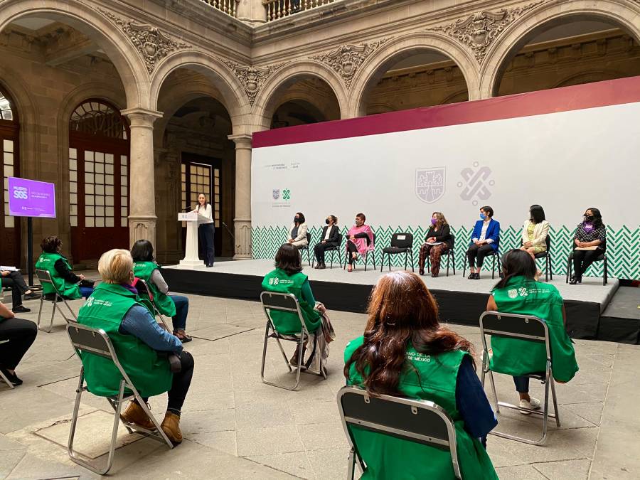 Presenta CDMX estrategia Mujeres SOS: Red de Mujeres en Alerta por ti