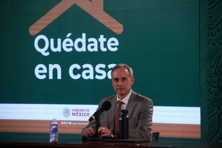 López-Gatell reaparece en conferencia; sigue siendo positivo a COVID-19