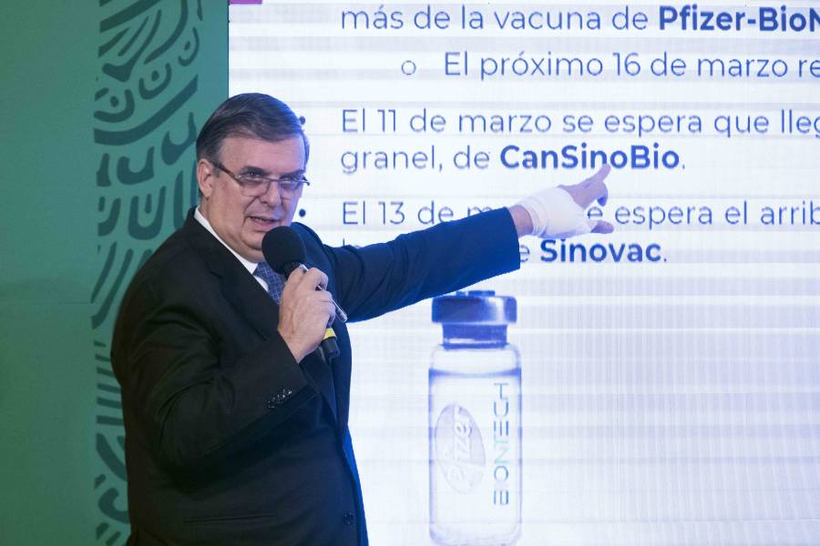 México comprará 22 millones más de dosis chinas: Ebrard