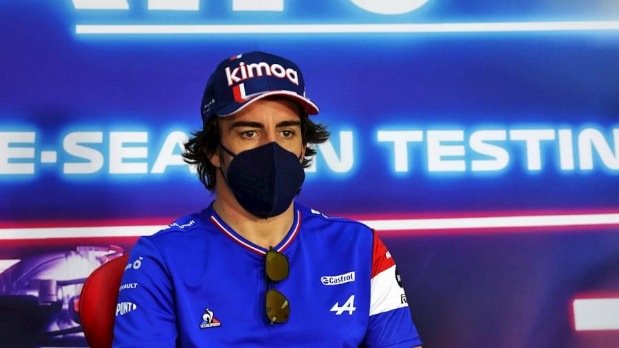 Fernando Alonso correrá en la F1 con placas de titanio en la mandíbula