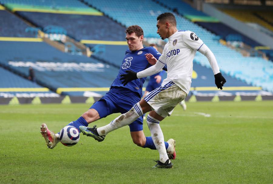Leeds y Chelsea igualaron sin goles en la Premier League