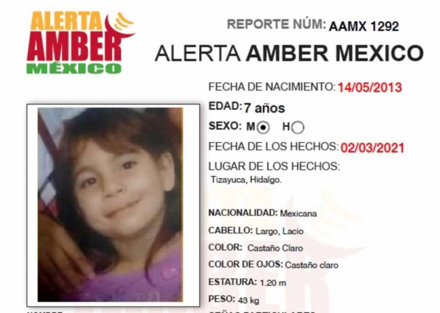 PGJEH confirma la muerte de Nicole de 7 años