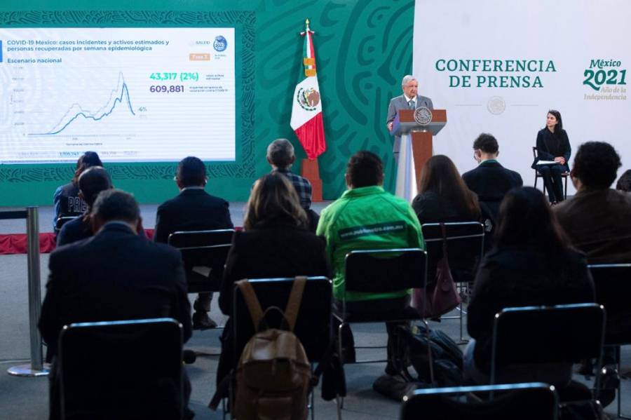 López Obrador rechaza que haya mensaje de amenaza a jueces