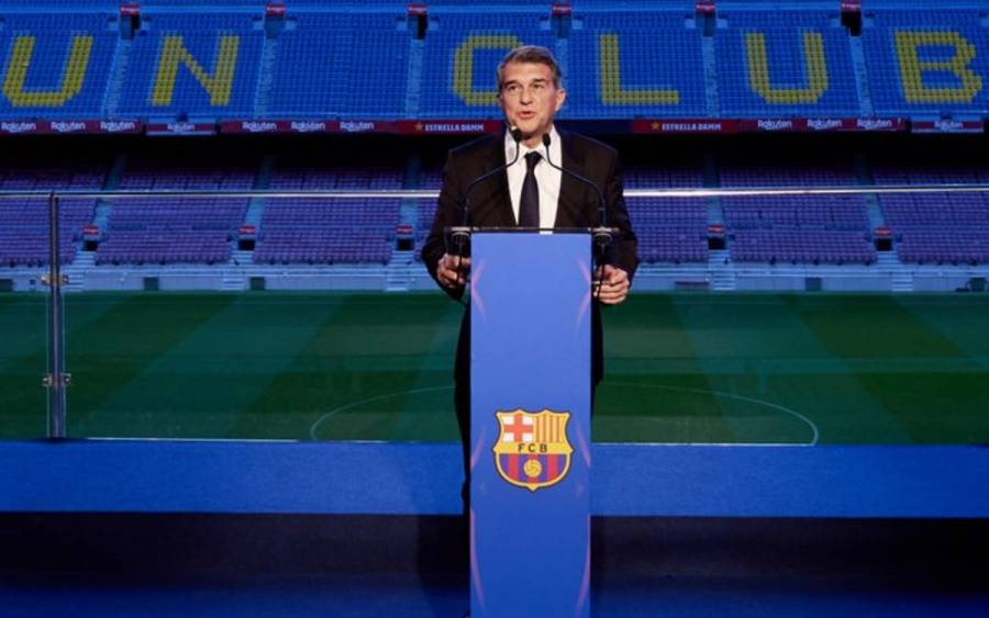 Laporta: haré todo lo posible para que Messi se quede