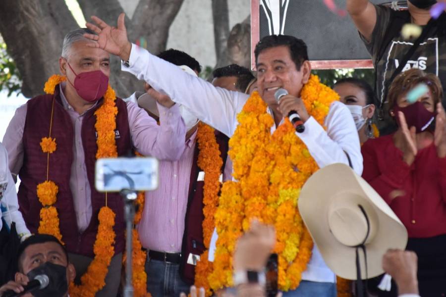 Félix Salgado Macedonio suspende campaña en Taxco