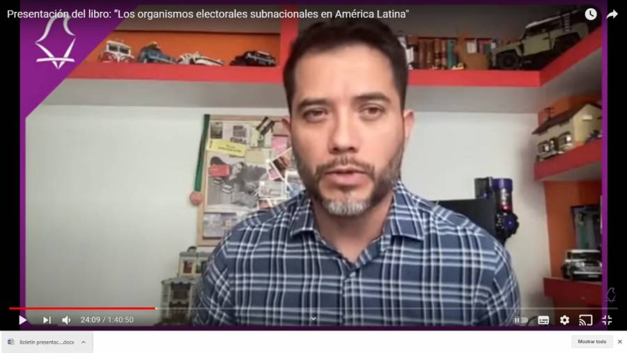 Presentan IECM y PNUD México libro de análisis sobre función de organismos electorales locales