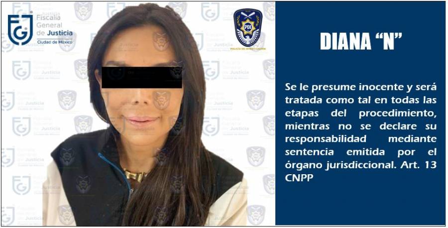 Detienen a Diana S&aacute;nchez Barrios, l&iacute;der de ambulantes, por presunta extorsi&oacute;n y robo agravado