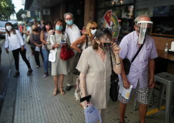 Reportan 8 mil 160 casos de Covid-19 y 113 muertes en Argentina