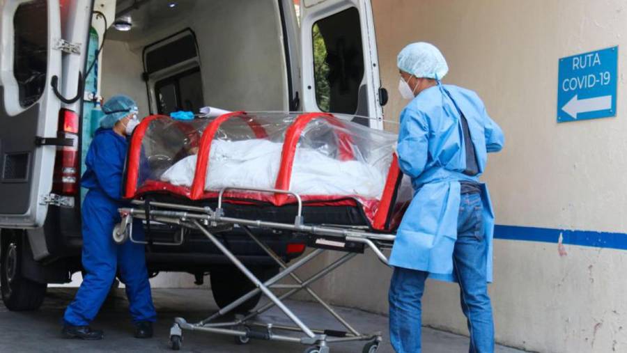 México reportó este sábado la muerte de 608 por Covid19
