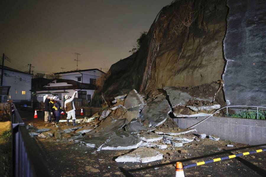 Sismo de 7.2 grados sacude Jap&oacute;n; activan alerta de tsunami