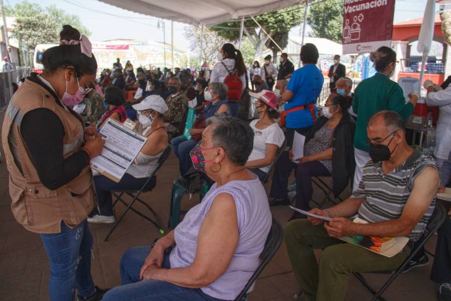 En Coacalco, ayudan a la aplicación de vacunas Covid las rutas de transporte