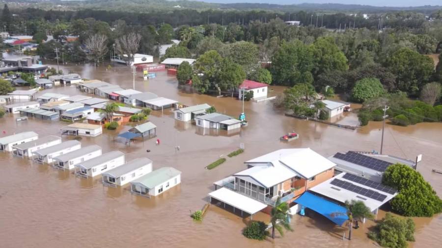 Lluvias en Australia causan las peores inundaciones en 50 años