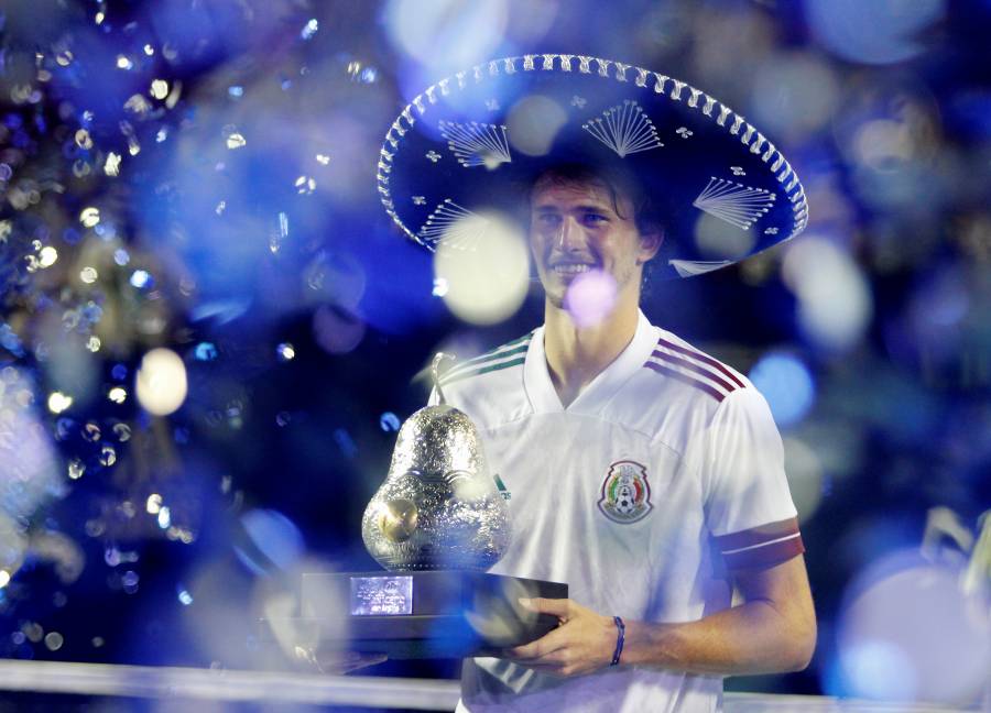 Zverev remonta y conquista el Abierto Mexicano de Tenis