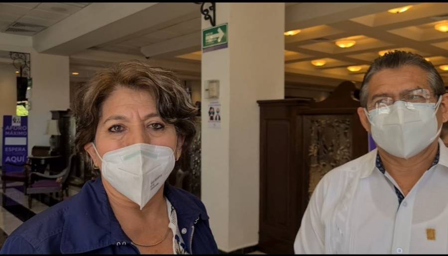 Regreso a las aulas de manera segura: Delfina Gómez