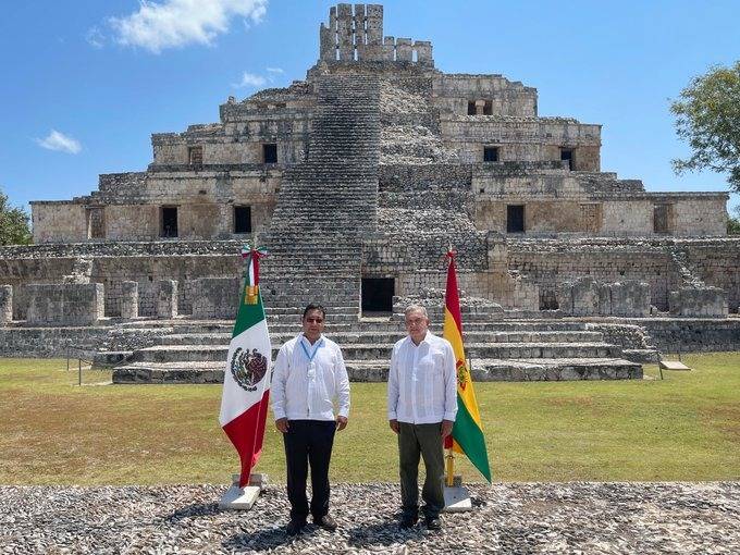AMLO se despide de Luis Arce: “Reiteramos el compromiso de seguir luchando por la libertad”