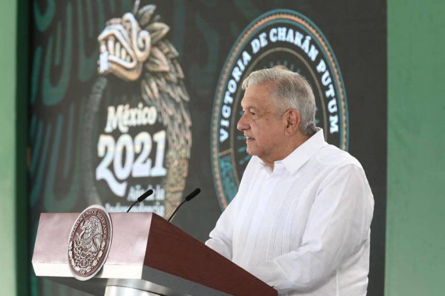 Vacunas decomisadas en Campeche, “piratas”, hechizas o contrabando: AMLO