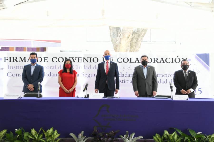 IECM y Consejo Ciudadano para la Seguridad y Justicia, se alían para garantizar elecciones sin violencia