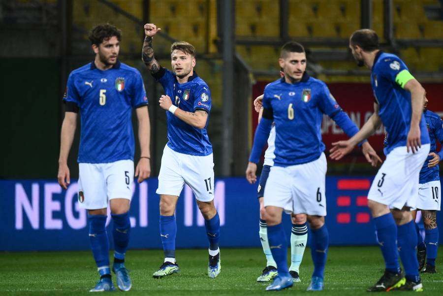 Italia cumple ante Irlanda del Norte y allana su camino a Qatar 2022