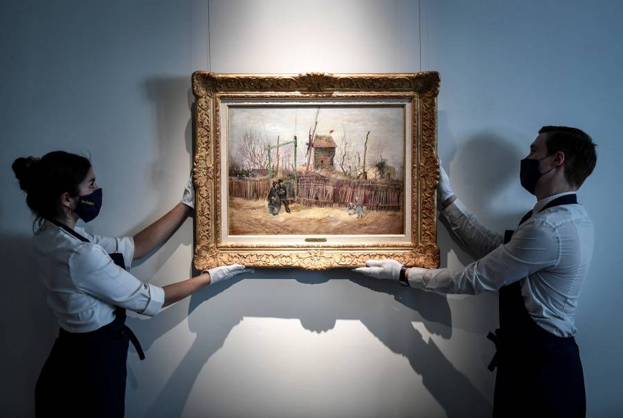Un lienzo de Van Gogh de su periodo parisino, subastado en 13 millones de euros en París
