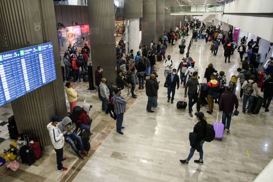 Refuerza AICM medidas sanitarias por vacaciones de Semana Santa