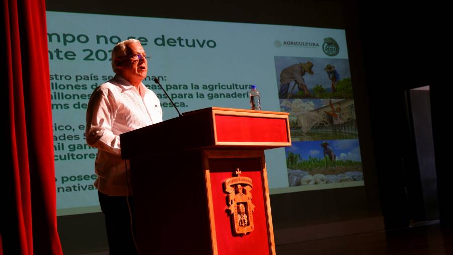 Pide Agricultura eficientar producción de alimentos con relación al uso de agua