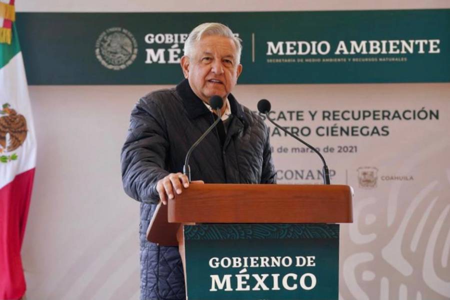 “Si no se cuida el agua, se tomarán medidas enérgicas”, advierte AMLO