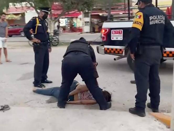 Condena Sánchez Cordero brutalidad policiaca en Tulum