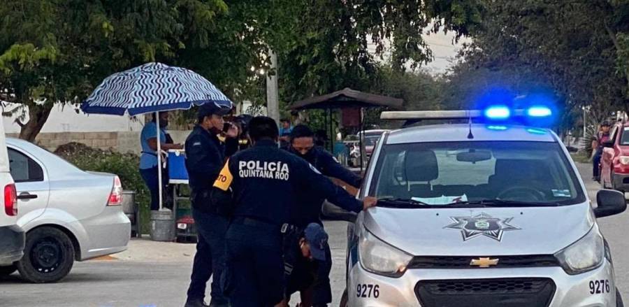 Separan de su cargo a policías que habrían provocado muerte de mujer en Tulum