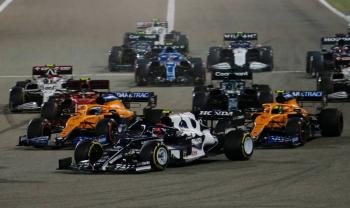 Checo P&eacute;rez remonta y termina quinto; Hamilton se lleva el GP de Bahr&eacute;in