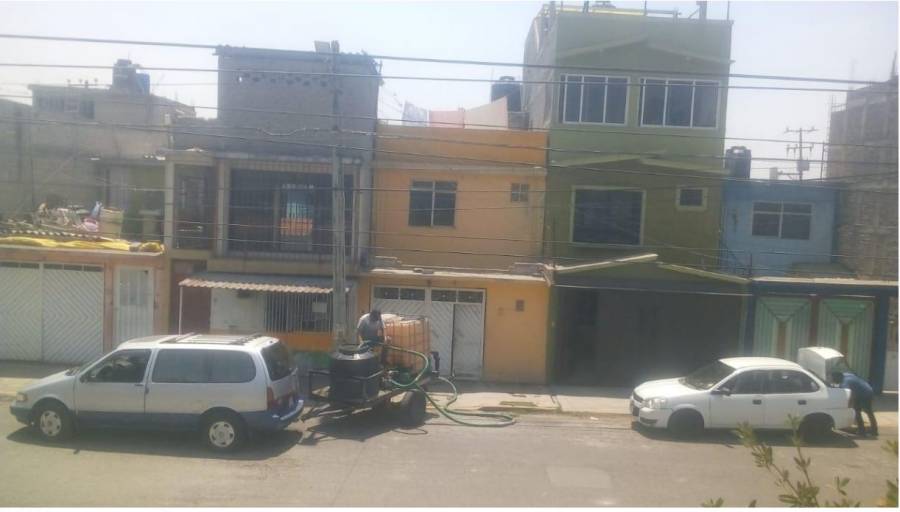 Denuncian gestión de agua en Ecatepec