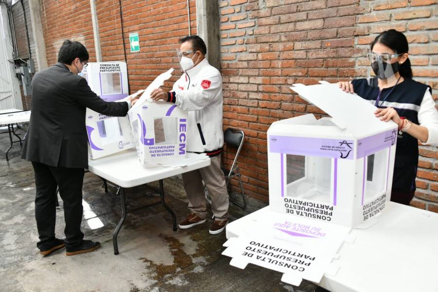 IECM implementa simulacro de elección de Copacos y consulta de Presupuesto Participativo