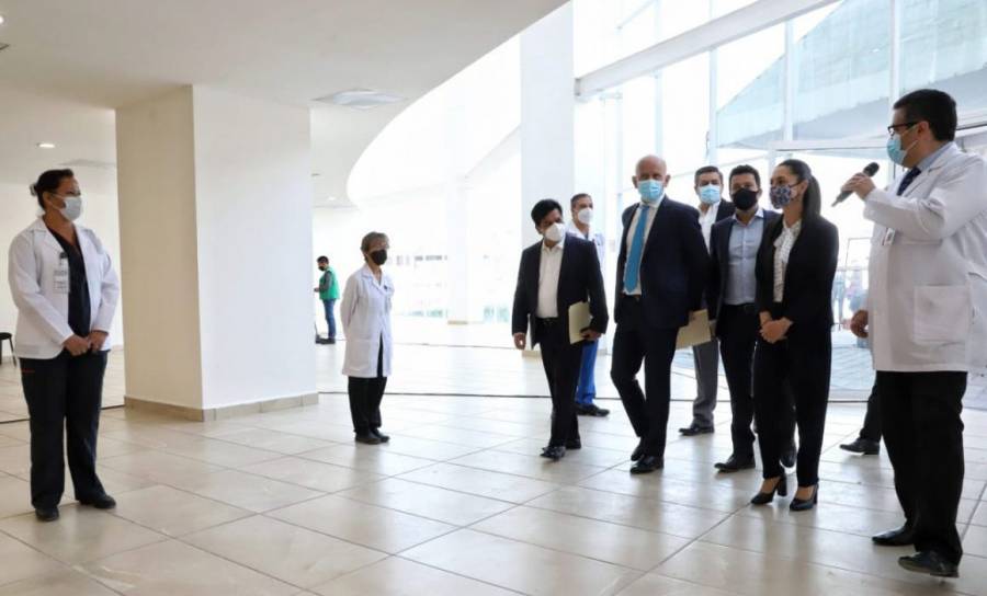 En la CDMX se inaugura el Hospital Temporal Covid-19 ‘La Pastora’