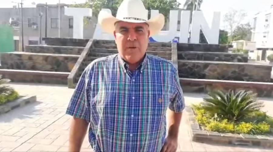 VIDEO: Balacera interrumpe grabación de spot de candidato en SLP