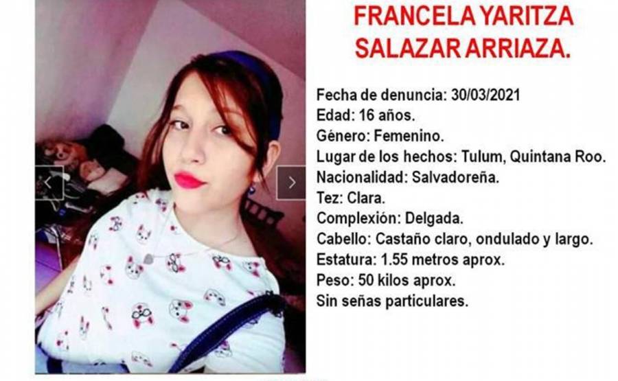 Activan alerta Amber para localizar a Francela, hija de Victoria Salazar