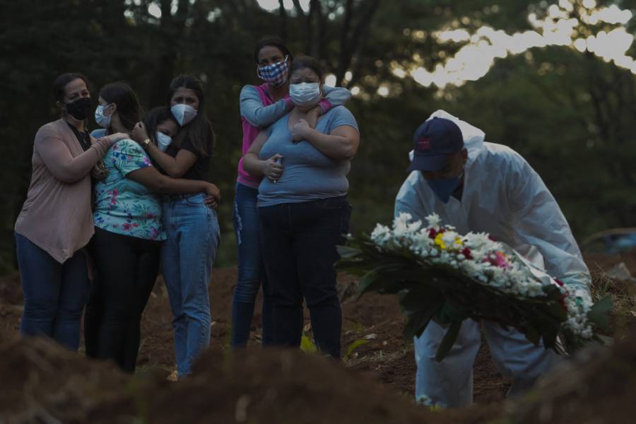 En 24 horas, Brasil suma 3 mil 769 decesos y 91 mil 97 contagios de Covid-19