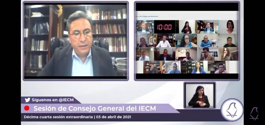 Otorga IECM, registros a candidaturas para la elecci&oacute;n de diputaciones, alcald&iacute;as y concejal&iacute;as