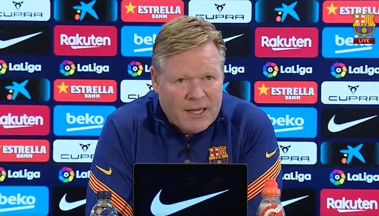 Koeman descarta rotar a Messi y De Jong ante el Valladolid