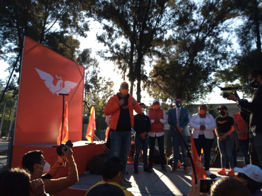 Caravana chilanga renovará la política en la CDMX: Movimiento Ciudadano