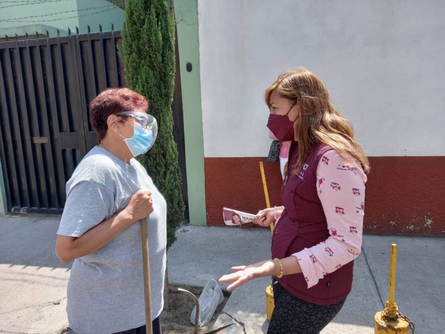 Escucharé propuestas para resolver problemas de Azcapotzalco: Nancy Núñez