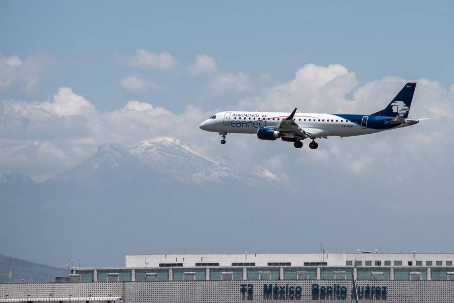 Aeroméxico incrementa en un 30% el tráfico de pasajeros durante marzo