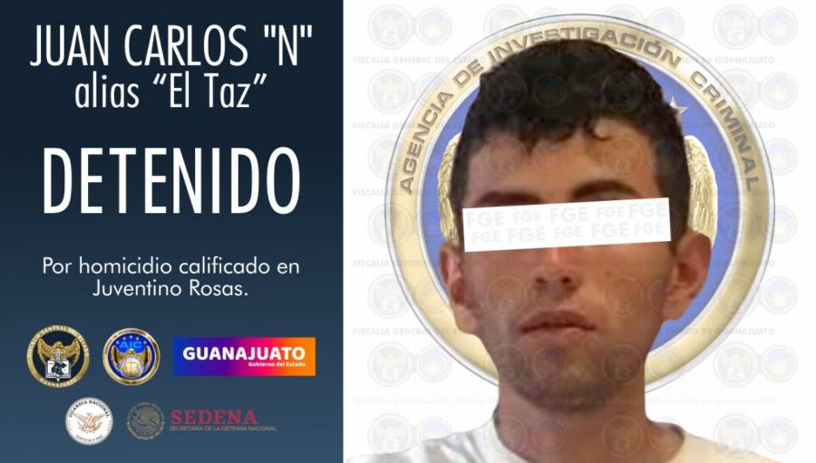 Fiscalía de Guanajuato, captura al homicida del diputado Juan Antonio Acosta Cano