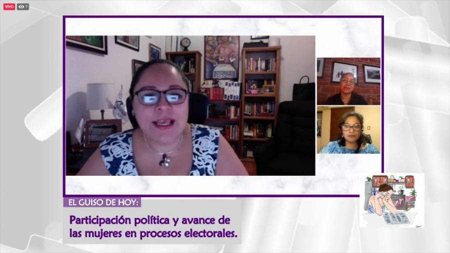 Consejera del IECM, Carolina del Ángel analiza derechos de mujeres en procesos electorales