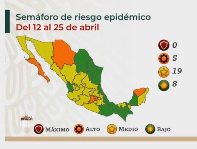 Oaxaca y Nuevo León, estados que se unen al semáforo verde por COVID-19